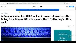 My thoughts on cryptocurrency | Security issues with coinbase | ransomware (2021)