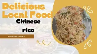 Easy recipe chinese rice cook in Haram style