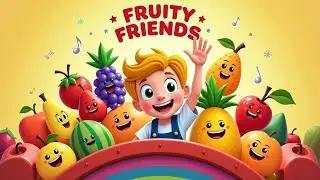 Fruit Names, Colors & Fun Facts! Kids Song & Quiz Show | Ronen&rsquo;s Playhouse&nbsp;and&nbsp;Learning.