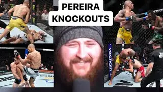 MMA Guru Reacts to Every Alex Pereira KNOCKOUT!
