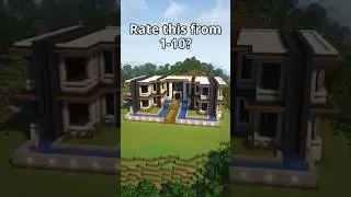 Minecraft: Ultimate Modern Mansion Tutorial 🏠