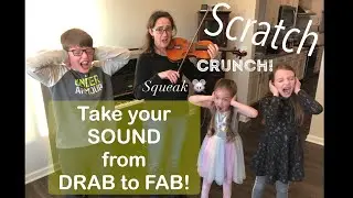 How to not sound bad on violin - getting a good sound
