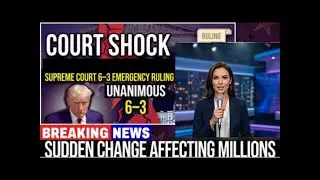 Supreme Court&rsquo;s 6&ndash;3 Emergency Ruling Sends Shockwaves Across the Nation-A Change Affecting Millions!