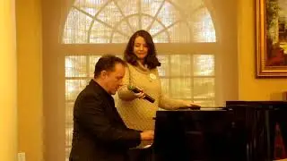 Unforgettable piano Robert Meadows with Amanda Bolsinger