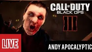 Andy Apocalyptic LIVE!! Call Of Duty Black Ops 3 Zombies ROAD TO 300 SUBSCRIBERS!/SURVIVAL IS KEY