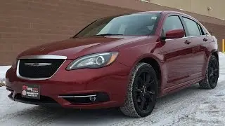 2013 Chrysler 200 S - Leather, Sunroof, Navigation, Black Alloy Wheels