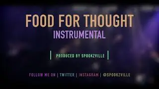 Spookzville - Food For Thought (Instrumental) [140BPM]