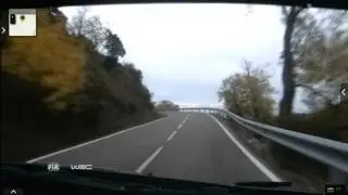Onboard Kubica rally Catalunya-costa Daurada ss12 2015