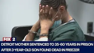 Detroit mom sentenced after child found dead in freezer