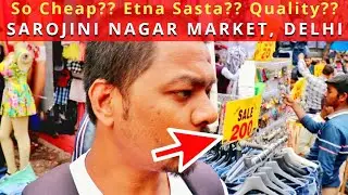 cheaPest Shopping, Sarojini Nagar Market Delhi, India | SHOT BY AMIT