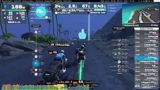Virtual: Zwift - Pacer Group Ride: Volcano Circuit in Watopia with Maria - 11.96 miles