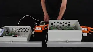 How to implement a large Smoke area using two CompactSmoke™ control panels