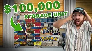 I Found a $100,000 Pok&eacute;mon Card Storage Unit!