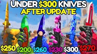 BEST BUDGET Knives Under $300 (Updated Prices After CS2's Trade-Up Update)
