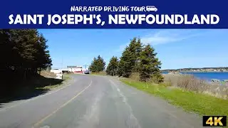 🚗🏔️ Scenic Drive Through Saint Joseph&rsquo;s, Newfoundland | Coastal Beauty in 4K! 🌊🍁