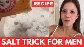 How do you make the blue salt trick​ 🚨 horse salt trick for men - baking soda tricks for men