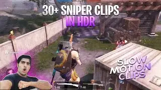 [FREE] PUBG/BGMI Sniper Only Clips In Slow Motion🔥60FPS + HDR GAMEPLAY | FREE TO USE