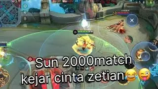 Gameplay rank sun 2000match #mobilelegends #mlbbhighlights 