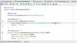 Spring Boot Part 2 - POST Redirect GET