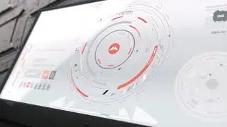 Future UI animated interface