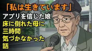 「私は生きています」アプリを信じた娘、床に倒れた母に三時間気づかなかった話