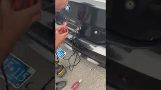 BMW unlock trunk with dead battery