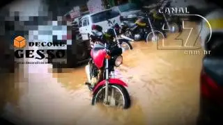 Canal27 - Vereador Mulinha Pescando na enchente de Barra de S&atilde;o Francisco-ES