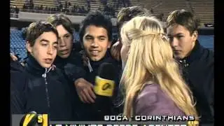 Agustina Cherry en el vestuario de Boca - Versus