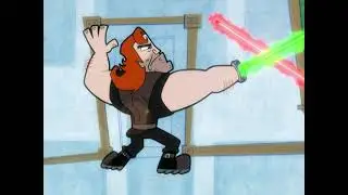 Grim Adventures - Lightsaber Fight [HD]