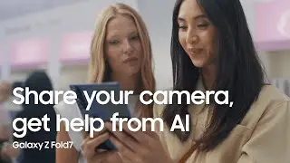 Camera share on large screen | K-Beauty Shop | Galaxy Z Fold7 | Samsung Nederland