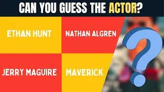 Guess the Actor from 4 Iconic Roles! Can You Score 39/39?