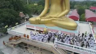 (ตัวอย่างงาน)วัดสมานราษฎร์ ต.หนองรี จ.ชลบุรี วันวิสาขบูชา