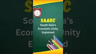 SAARC &ndash; South Asia&rsquo;s Untapped Economic Power #SHORTS #EDUCATII #ECONOMICS SAARC