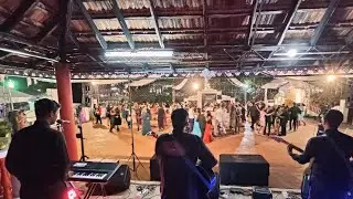 Goan Band HAPPINESS Performing Lorna's Bebdo for the wedding of Platini & Cracila the Crowd was 🔥🔥🔥💯