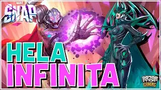 MAZO DESCARTES CON HELA + INFINITY ULTRON 🔥🤖 MARVEL SNAP