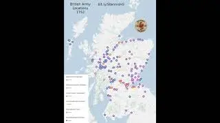 Research & Development of the British Army Cantonment maps (Scotland, 1746-56)