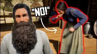 Abigail HATES John's Beard - RDR2 #rdr2 #videogames #johnmarston #reddeadredemption