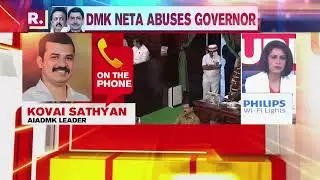 DMK Neta Hurls Expletives At RN Ravi Amid Ongoing Tension Between Stalin Govt & Tamil Nadu Guv