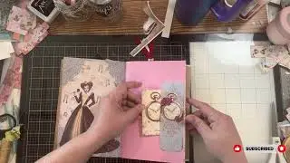 Alice in Wonderland Junk Journal Flip Through 🐇📖 | Pockets, Tags & Whimsical Details