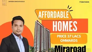 Affordable Homes in Mumbai Mira Road /सबसे सस्ता फ्लैट/1rk flats/price 37lacs+/New project/Amenities