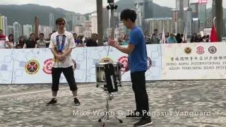 Mike Wong - HK Marching drums battle (001) 香港國際步操樂隊節 08 July 2017