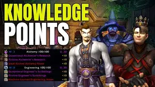 WoW Weakaura for Profession Knowledge Points | The War Within