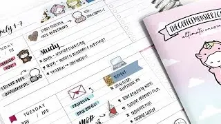 Plan With Me: Academic Planner for Summer School! Another hectic week yikes!