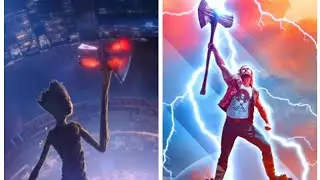 Thor&rsquo;s Most Powerful Weapons Making Stormbreaker Scene - Avengers Infinity War 2018 Movie