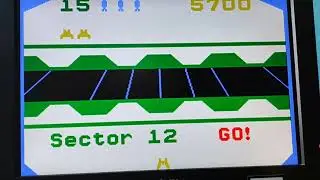 PLAYING Beamrider MSX 1984 Activision Dave Rolfe