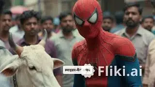 spider man in india to protect and help dharma arjun#spiderman in india
