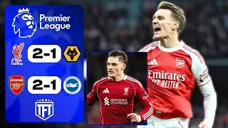 Arsenal WIN LIKE CHAMPIONS! Arsenal 2-1 Brighton Highlights! Liverpool HUNG ON! Liverpool 2-1 Wolves