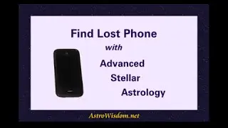Find Lost Phone with Advanced Stellar Astrology