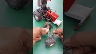 DIY Remote Control Tractor: How to Make RC Tractor at Home #homemade #tractor #shorts