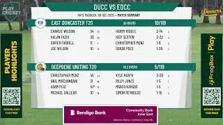 Deepdene Uniting T20 v East Doncaster T20